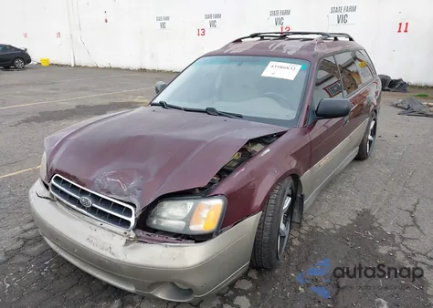 2000 Subaru Outback z USA, uszkodzony, nr VIN 4S3BH6655Y6643976